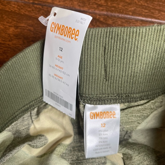 NWT boys 12 pull on camouflage pants pockets camo gymboree vintage boys cargo - Picture 5 of 5